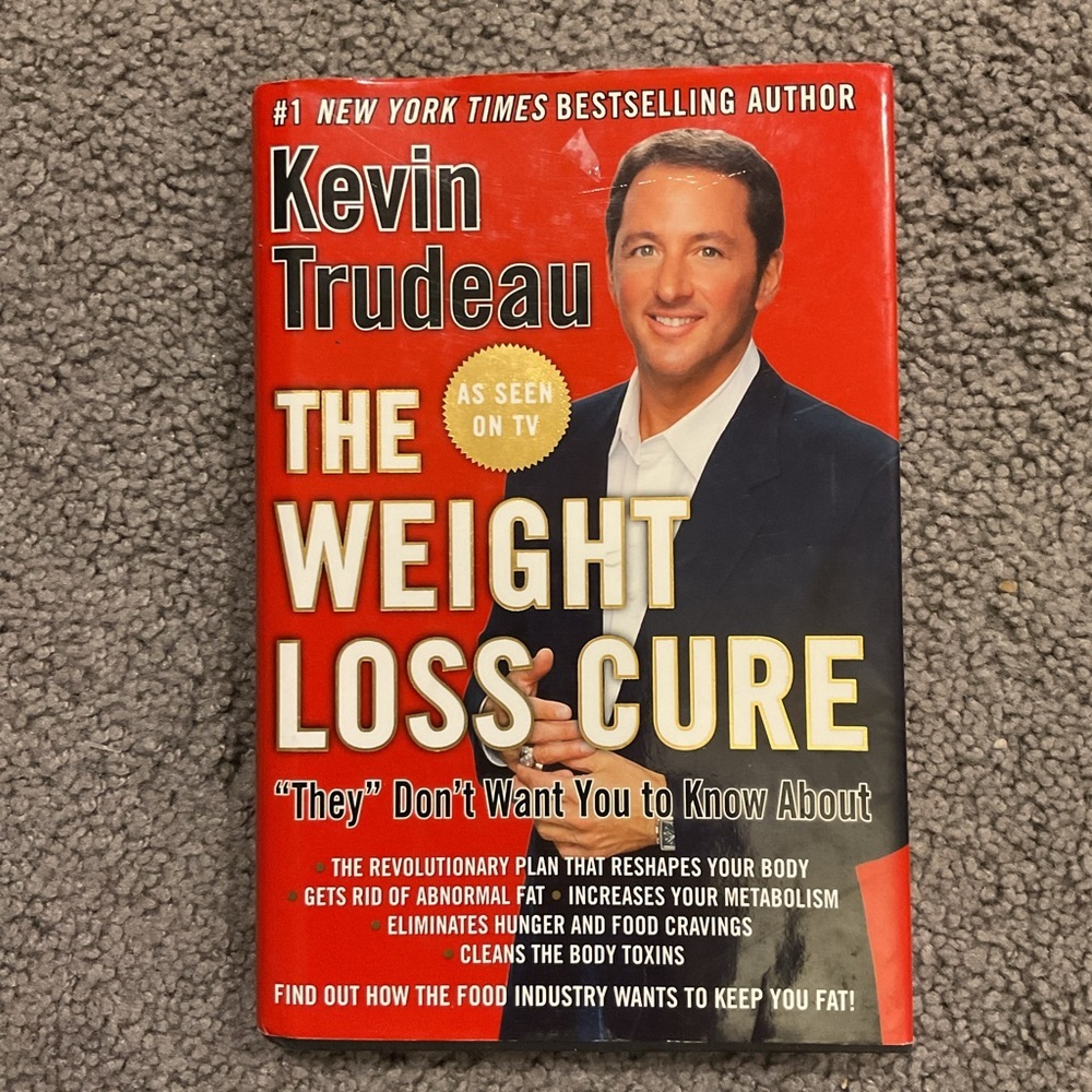 The Weight Loss Cure They Don’t Want You to Know About VTG Hardcover Book Y2K